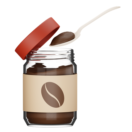 Coffee Jar  3D Icon