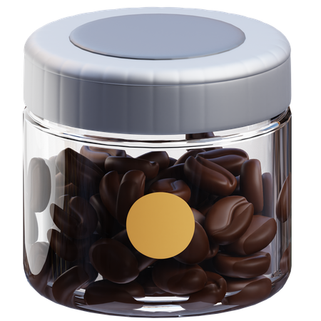Coffee Jar  3D Icon