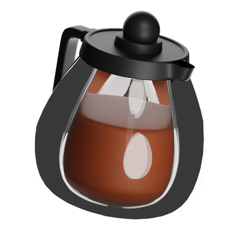 Coffee Jug  3D Icon