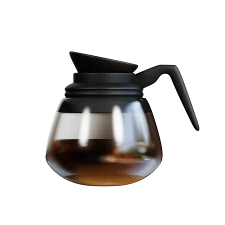 Coffee Kettle  3D Icon