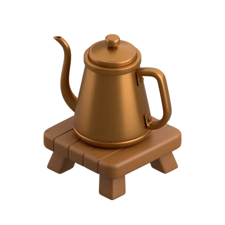 Coffee Kettle  3D Icon