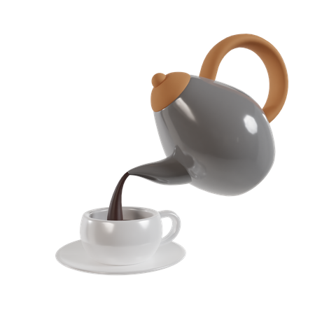 Coffee Kettle  3D Icon