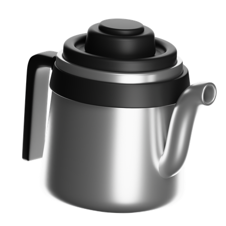 Coffee Kettle  3D Icon