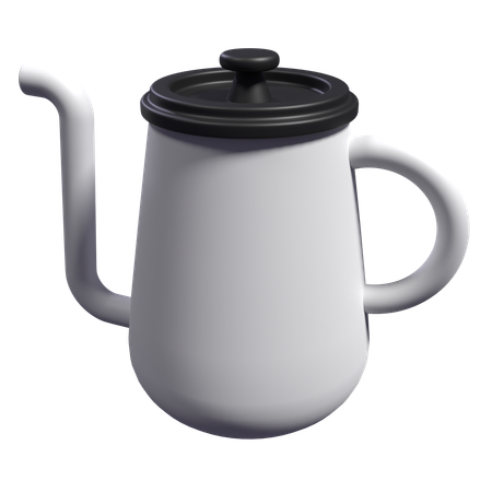 Coffee Kettle  3D Icon