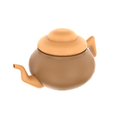 Coffee Kettle  3D Icon