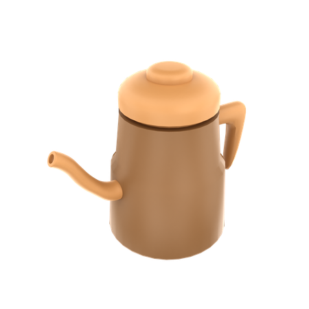 Coffee Kettle  3D Icon