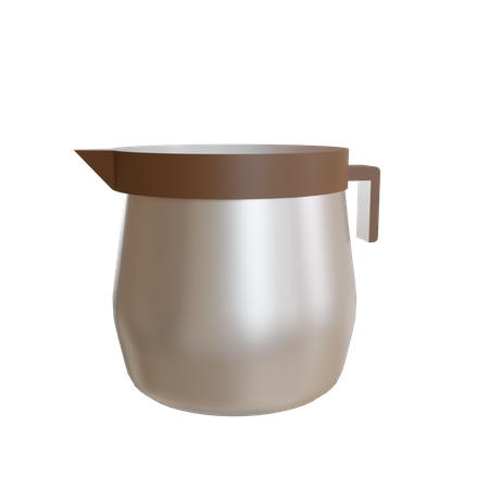 Coffee Kettle 3D Illustration