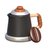 free 3d coffee kettle 