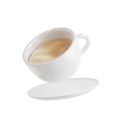 Coffee Latte  3D Icon