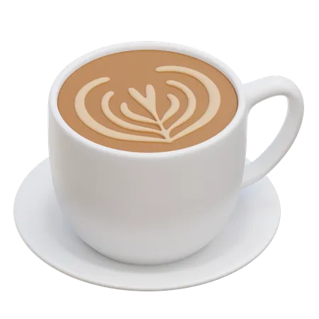 Coffee Latte  3D Icon