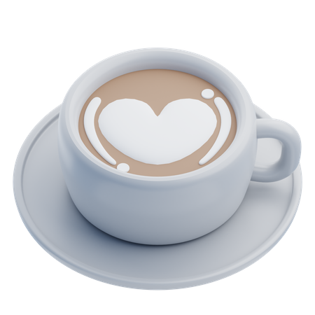Coffee Latte  3D Icon
