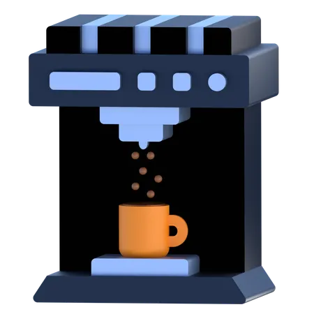 커피 머신  3D Icon