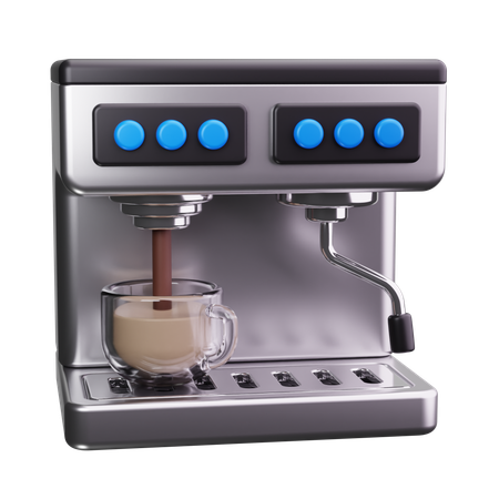 Coffee Machine  3D Icon