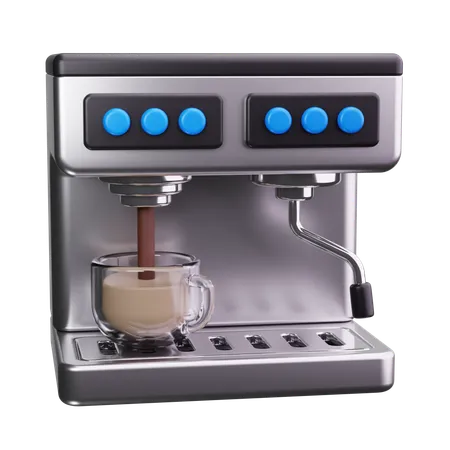 Coffee Machine  3D Icon