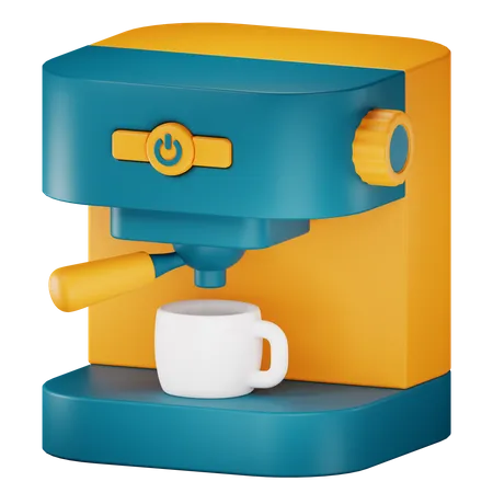 Coffee Machine  3D Icon