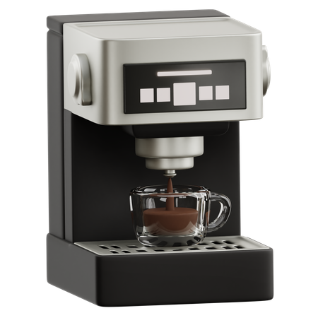 Coffee Machine  3D Icon