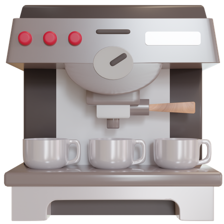 Coffee Machine  3D Icon