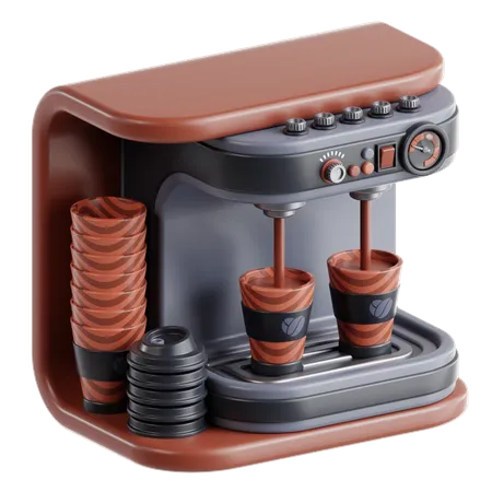 Coffee machine  3D Icon