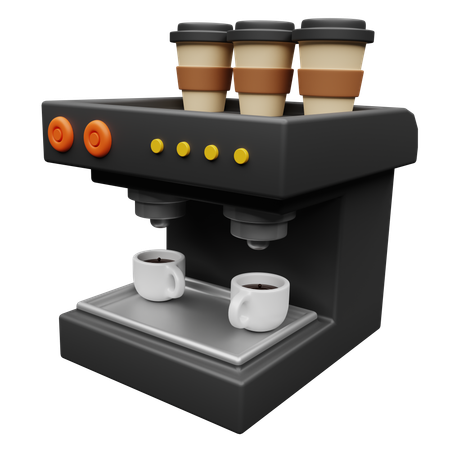 Coffee Machine  3D Icon