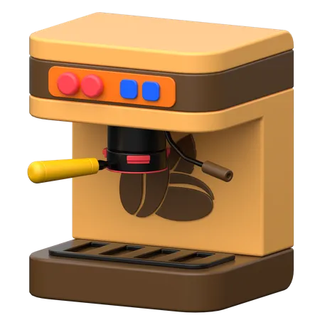 Coffee Machine  3D Icon