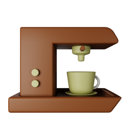 Coffee Machine  3D Icon