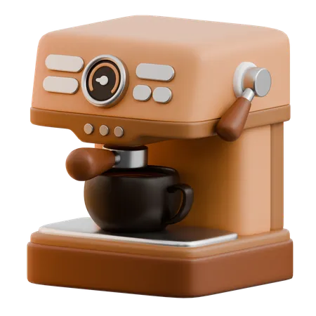 Coffee Machine  3D Icon