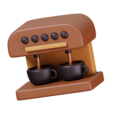 Coffee Machine  3D Icon