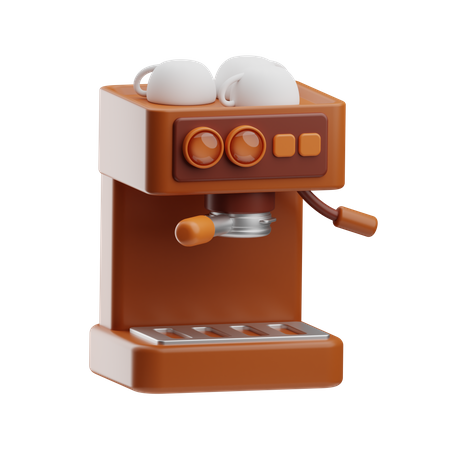 Coffee Machine  3D Icon