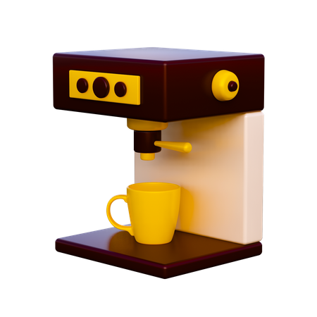 Coffee Machine  3D Icon
