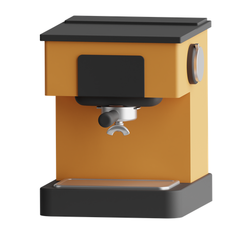 Coffee Machine 3D Icon
