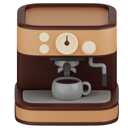 Coffee Machine  3D Icon