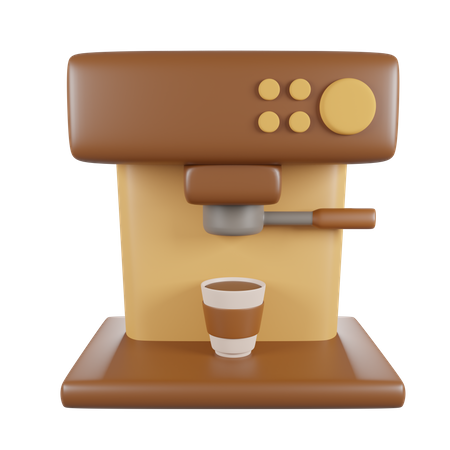 Coffee machine  3D Icon