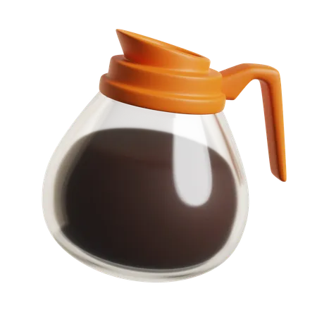 Coffee Machine Pot  3D Icon