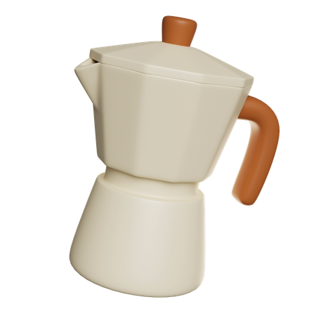 Coffee Machine Pot  3D Icon