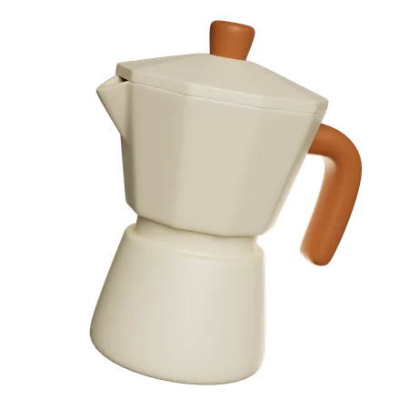 Coffee Machine Pot  3D Icon