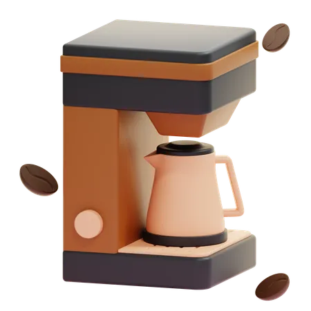 Coffee Maker  3D Icon