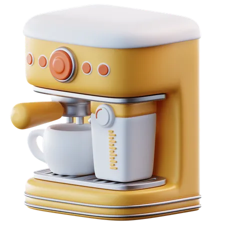 Coffee Maker  3D Icon