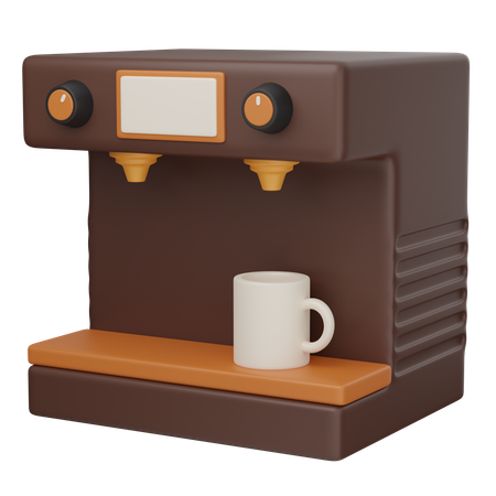 Coffee Maker  3D Icon