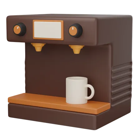 Coffee Maker  3D Icon