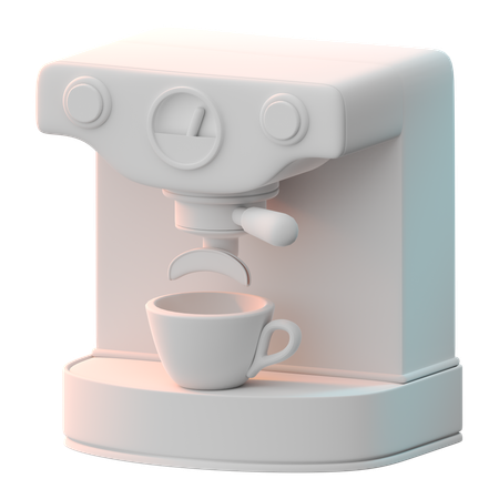 Coffee Maker  3D Icon