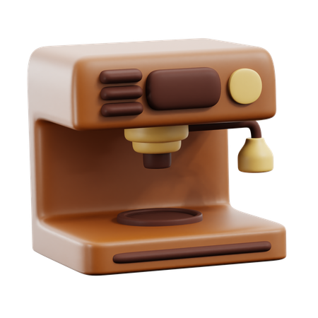 Coffee Maker  3D Icon