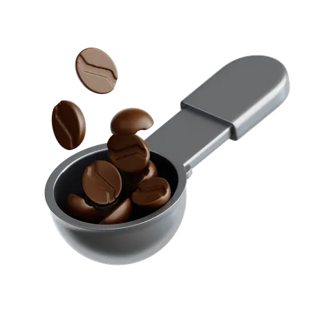 Coffee Measuring Spoon  3D Icon