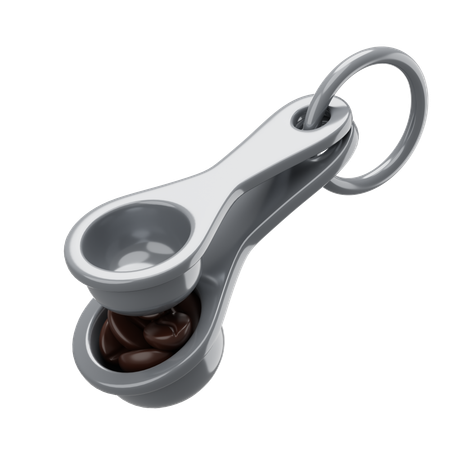 Coffee Measuring Spoon  3D Icon