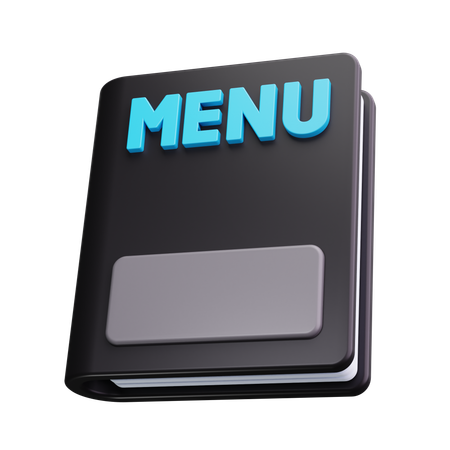 Coffee Menu  3D Icon