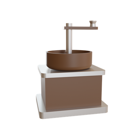 Coffee Mill  3D Illustration