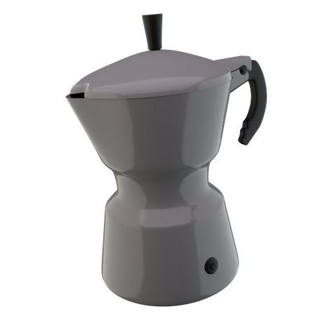 Coffee Moka Pot  3D Icon