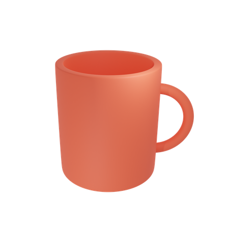 Coffee Mug 3D Illustration