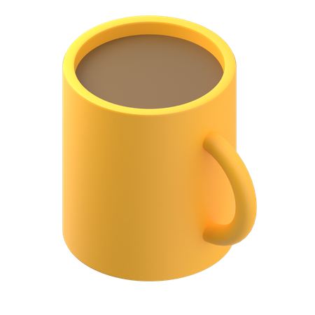 Coffee Mug  3D Illustration