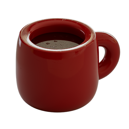 Coffee Mug 3D Illustration