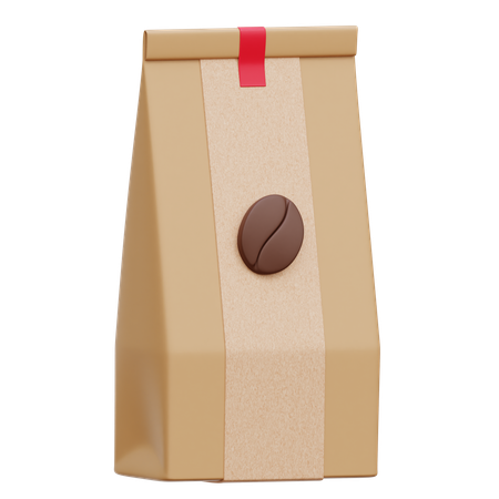 Coffee Package  3D Icon